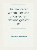 Die mehreren Wehmüller und ungarischen Nationalgesichter