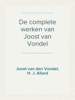 De complete werken van Joost van Vondel