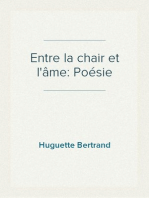 Entre la chair et l'âme: Poésie