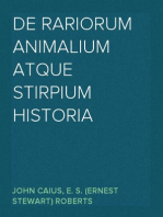 De Rariorum Animalium atque Stirpium Historia