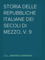 Storia delle repubbliche italiane dei secoli di mezzo, v. 9