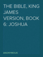 The Bible, King James version, Book 6: Joshua