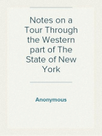 Notes on a Tour Through the Western part of The State of New York
