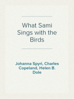 What Sami Sings with the Birds