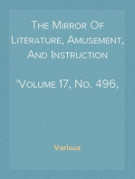 The Mirror Of Literature, Amusement, And Instruction
Volume 17, No. 496, June 27, 1831