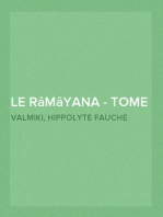 Le Râmâyana - tome second
Poème sanscrit de Valmiky