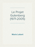 Le Projet Gutenberg (1971-2005)