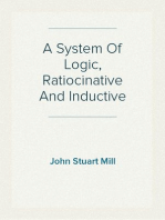 A System Of Logic, Ratiocinative And Inductive