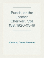 Punch, or the London Charivari, Vol. 158, 1920-05-19