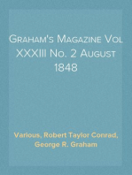 Graham's Magazine Vol XXXIII No. 2 August 1848