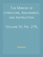 The Mirror of Literature, Amusement, and Instruction
Volume 10, No. 276, October 6, 1827