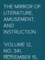 The Mirror of Literature, Amusement, and Instruction
Volume 12, No. 341, November 15, 1828