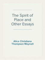 The Spirit of Place and Other Essays