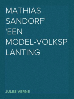 Mathias Sandorf Een Model-volksplanting