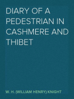Diary of a Pedestrian in Cashmere and Thibet