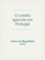 O credito agricola em Portugal