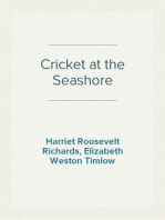 Cricket at the Seashore