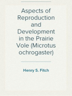 Aspects of Reproduction and Development in the Prairie Vole (Microtus ochrogaster)