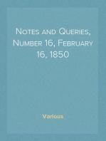 Notes and Queries, Number 16, February 16, 1850