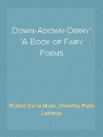 Down-Adown-Derry
A Book of Fairy Poems