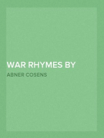 War Rhymes by Wayfarer