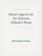 Gearr-sgeoil air Sir Seoras Uilleam Ross