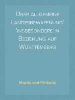 Über allgemeine Landesbewaffnung
insbesondere in Beziehung auf Württemberg