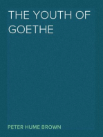 The Youth of Goethe