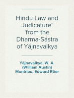 Hindu Law and Judicature
from the Dharma-Sástra of Yájnavalkya