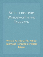 Selections from Wordsworth and Tennyson