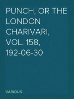 Punch, or the London Charivari, Vol. 158, 192-06-30