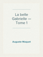 La belle Gabrielle — Tome 1