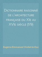 Dictionnaire raisonné de l'architecture française du XIe au XVIe siècle (1/9)