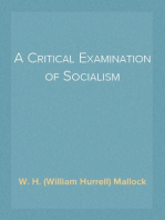 A Critical Examination of Socialism