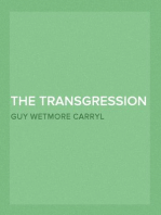 The Transgression of Andrew Vane
a novel