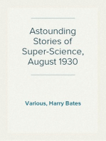 Astounding Stories of Super-Science, August 1930