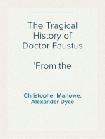 The Tragical History of Doctor Faustus
From the Quarto of 1616