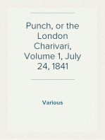 Punch, or the London Charivari, Volume 1, July 24, 1841