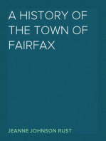 A History of the Town of Fairfax