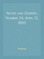 Notes and Queries, Number 24, April 13, 1850