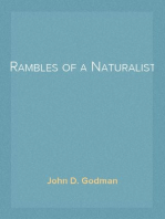 Rambles of a Naturalist