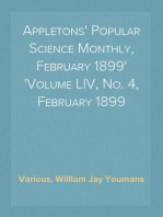 Appletons' Popular Science Monthly, February 1899
Volume LIV, No. 4, February 1899