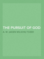 The Pursuit of God