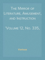 The Mirror of Literature, Amusement, and Instruction
Volume 12, No. 335, October 11, 1828