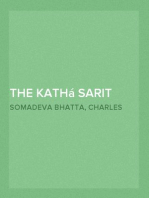 The Kathá Sarit Ságara or Ocean of the Streams of Story