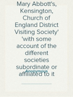 Ninth annual report of the St. Mary Abbott's, Kensington, Church of England District Visiting Society
with some account of the different societies subordinate or affiliated to it