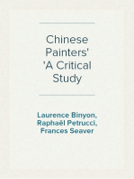 Chinese Painters
A Critical Study