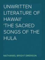 Unwritten Literature of Hawaii
The Sacred Songs of the Hula