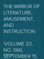 The Mirror of Literature, Amusement, and Instruction
Volume 20, No. 566, September 15, 1832