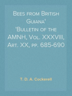 Bees from British Guiana
Bulletin of the AMNH, Vol. XXXVIII, Art. XX, pp. 685-690